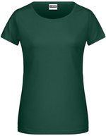 James&Nicholson Basic-T-Shirt aus Bio-Baumwolle für Damen, Acid Yellow XS, JN8007 – Verde scuro