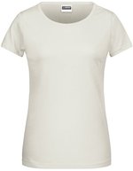 James&Nicholson Basic-T-Shirt aus Bio-Baumwolle für Damen, Acid Yellow XS, JN8007 – Naturale