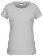 James&Nicholson Basic-T-Shirt aus Bio-Baumwolle für Damen, Acid Yellow XS, JN8007 – Morbido Grigio