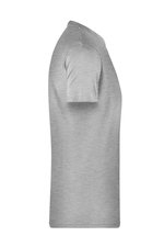 James&Nicholson Basic-T-Shirt aus Bio-Baumwolle für Herren, Natural L, JN8008 – Bild 6