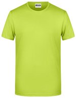 James&Nicholson Basic-T-Shirt aus Bio-Baumwolle für Herren, Natural L, JN8008 – Bild 2