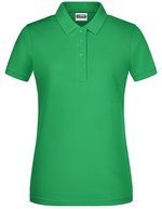 James&Nicholson Basic Polo aus Bio-Baumwolle für Damen, Black S, JN8009 – Fougere Vert