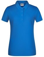James&Nicholson Basic Polo aus Bio-Baumwolle für Damen, Black S, JN8009 – Royal