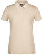 James&Nicholson Basic Polo aus Bio-Baumwolle für Damen, Black S, JN8009 – Pierre