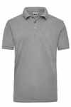 James&Nicholson Workwear Polo in Cotone da Uomo, Black S, JN801 – immagine 2