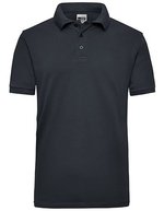 James&Nicholson Men´s Workwear Polo White S (JN801), JN801 – Carbone