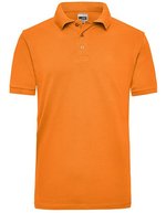 James&Nicholson Men´s Workwear Polo White S (JN801), JN801 – Orange