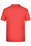 James&Nicholson Basic Polo aus Bio-Baumwolle für Herren, Graphite (Solid) XXL, JN8010 – Bild 4