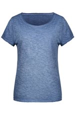 James&Nicholson T-Shirt im Vintage-Look für Damen, Chili XS, JN8015 – Bild 3