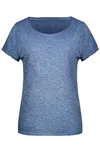James&Nicholson T-Shirt im Vintage-Look für Damen, Dusty Olive XS, JN8015 – Bild 3