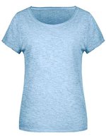 James&Nicholson T-Shirt im Vintage-Look für Damen, Chili XS, JN8015 – Horizon Blue