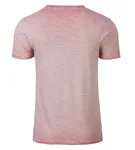 James&Nicholson T-Shirt Vintage-Look mit Brusttasche für Herren, Denim S, JN8016 – Bild 4