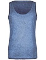 James&Nicholson Slub-Top im Vintage-Look für Damen, Chili XS, JN8017 – Denim