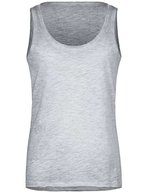 James&Nicholson Slub-Top im Vintage-Look für Damen, Chili XS, JN8017 – Light Grey