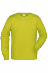 James&Nicholson Sweat-shirt en Coton bio avec manches raglan, Black S, JN8022 – image 3