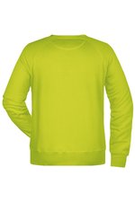 James&Nicholson Bio-Baumwoll-Sweatshirt mit Raglanärmeln, Black S, JN8022 – Bild 6