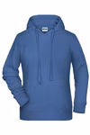 James&Nicholson Sweat à capuche en Coton bio pour femme, Black XS, JN8023 – image 3