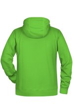 James&Nicholson Kapuzensweat mit Raglanärmeln für Herren, Black S, JN8024 – Bild 4