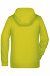 James&Nicholson Zip-Hoodie aus Bio-Baumwolle für Damen, Black XS, JN8025 – Bild 4