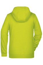 James&Nicholson Zip-Hoodie aus Bio-Baumwolle für Damen, Black XS, JN8025 – Bild 4