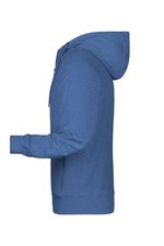 James&Nicholson Zip-Hoody mit Kängurutasche für Herren, Black S, JN8026 – Bild 5