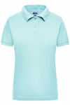 James&Nicholson Workwear Polo in Piqué-Jersey da Donna, Black S, JN803 – immagine 2