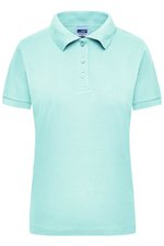 James&Nicholson Workwear Polo in Piqué-Jersey für Damen, White S, JN803 – Bild 1