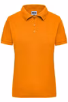 James&Nicholson Workwear Polo in Piqué-Jersey da Donna, Black S, JN803 – immagine 3