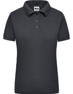 James&Nicholson Workwear Polo in Piqué-Jersey für Damen, White S, JN803 – Carbone