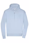 James&Nicholson Lounge Hoody aus Bio-Baumwolle, oversized, Graphite L, JN8034 – Bild 2