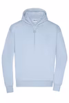 James&Nicholson Lounge Hoody aus Bio-Baumwolle, oversized, Graphite L, JN8034 – Bild 3