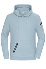 Felpa con cappuccio interlock uomo – Bild 1