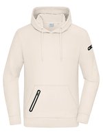 Felpa con cappuccio interlock uomo – Arenaria
