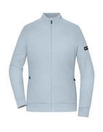 Ladies´ Zip Jacket Interlock – Milky Bleu