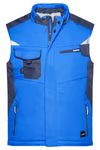 James&Nicholson Craftsmen Softshell-Weste mit Taschen, Navy/Navy S, JN825 – Bild 3