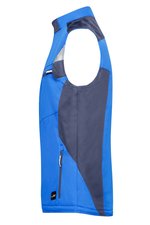 James&Nicholson Craftsmen Softshell-Weste mit Taschen, Black/Black XS, JN825 – Bild 5