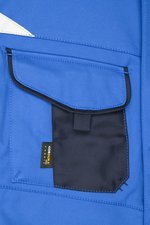 James&Nicholson Craftsmen Softshell-Weste mit Taschen, Black/Black XS, JN825 – Bild 8