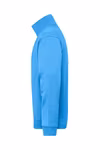James&Nicholson Halbzip Sweatshirt mit Stehkragen, Aqua XS, JN831 – Bild 4