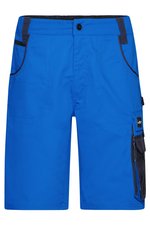 James&Nicholson Robuste Workwear Bermudas "STRONG" mit CORDURA®, Black/Carbon 42, JN835 – Bild 3