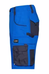 James&Nicholson Robust Workwear Bermudas "STRONG" with CORDURA®, Black/Carbon 42, JN835 – image 4