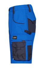 James&Nicholson Robuste Workwear Bermudas "STRONG" mit CORDURA®, Black/Carbon 42, JN835 – Bild 4