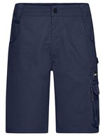 James&Nicholson Robuste Workwear Bermudas "STRONG" mit CORDURA® – Navy/Navy