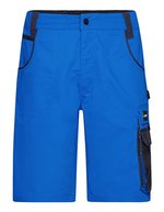 James&Nicholson Robuste Workwear Bermudas "STRONG" mit CORDURA®, Black/Carbon 42, JN835 – Royal/Navy