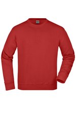 James&Nicholson Rundhals-Sweatshirt aus Baumwoll-Polyester, Aqua XS, JN840 – Bild 1