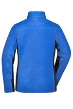 James&Nicholson Fleecejacke "STRONG" mit Softshell-Einsätzen für Damen, Black/Carbon XS, JN841 – Bild 4