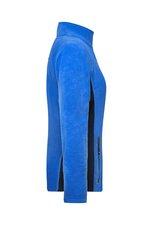 James&Nicholson Fleecejacke "STRONG" mit Softshell-Einsätzen für Damen, Black/Carbon XS, JN841 – Bild 6