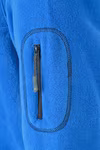 James&Nicholson Fleece Jacket "STRONG" with Softshell Inserts, Navy/Navy M, JN842 – image 8