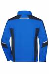 James&Nicholson Workwear Softshell Jacket -STRONG- CORDURA, Navy/Navy 6XL, JN844 – image 4