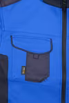 James&Nicholson Workwear Giacca Softshell -STRONG- CORDURA, Black/Black XS, JN844 – immagine 7