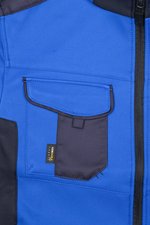 James&Nicholson Workwear Softshell Jacke -STRONG- CORDURA, Black/Black XS, JN844 – Bild 7